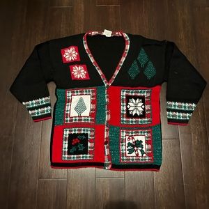 Christmas sweater cardigan